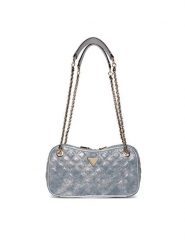 Guess Torebka Giully II HWDG96 73090 Niebieski. Niebieskie torebki klasyczne damskie Guess, z materiału, bez dodatków. Za 639.99 zł.