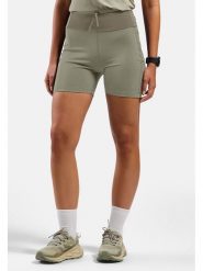 Odlo Szorty trekkingowe "X-Alp Trail" w kolorze khaki rozmiar: M. Brązowe spodenki sportowe damskie ODLO, m, bez wzorów, z materiału, outdoorowe. Za 256.24 zł.