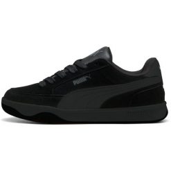 Sneakers Puma Park Lt. Czarne obuwie sportowe damskie Puma, z zamszu, bez zapięcia, na fitness i siłownię. Za 390.00 zł.