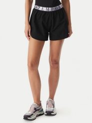 EA7 Emporio Armani Szorty sportowe 7W000931 AF15724 UC001 Czarny Regular Fit. Czarne spodenki sportowe damskie EA7 Emporio Armani, xs, bez wzorów, z syntetyku. Za 489.99 zł.
