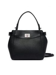 Calvin Klein Torebka Mix Media Crossbody LV04F3885G Czarny. Czarne torebki klasyczne damskie Calvin Klein, ze skóry, bez dodatków. Za 489.99 zł.