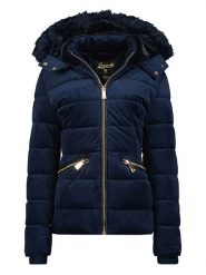 Geographical Norway Kurtka pikowana "Bilove" w kolorze granatowym rozmiar: M. Niebieskie kurtki damskie Geographical Norway, m, bez wzorów, bez kaptura. Za 272.31 zł.