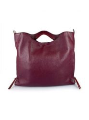 Florence Bags Skórzana torebka "Ge" w kolorze bordowym - 39 x 31 x 5 cm rozmiar: onesize. Różowe torebki klasyczne damskie Florence Bags, z materiału, na ramię, bez dodatków. Za 382.99 zł.