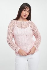 Sweter damski ażurowy z cekinami JOSEPH RIBKOFF. Swetry klasyczne damskie Joseph Ribkoff, xs, bez kołnierzyka. Za 689.00 zł.