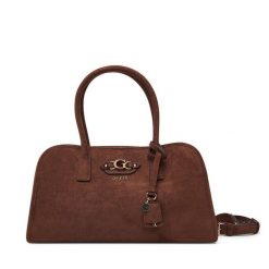 Torebka Guess. Brązowe torebki klasyczne damskie Guess, bez dodatków. Za 634.99 zł.