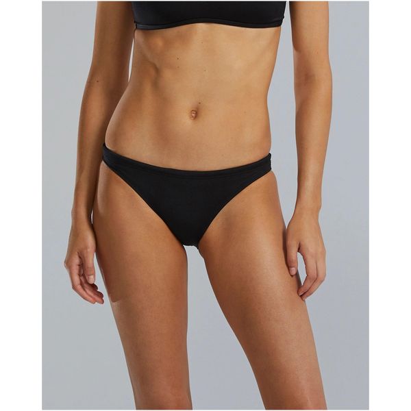 Góra bikini TYR Solid trinity top. Czarne bikini TYR, bez wzorów. Za 159.99 zł.