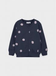 NAME IT Bluza 13212850 Granatowy Regular Fit. Niebieskie bluzy dziewczęce Name it, bez wzorów, z bawełny, bez ramiączek, bez kaptura. Za 239.99 zł.
