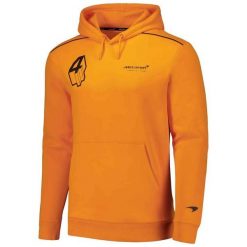 Bluza z kapturem McLaren Norris Driver papaja 2XL. Brązowe bluzy damskie 55PROTEC, xl, bez wzorów, z bawełny, z kapturem. Za 255.99 zł.