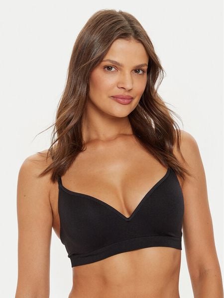 Ysabel Mora Biustonosz push-up 10058 Czarny. Czarne biustonosze ysabel mora, bez wzorów, z syntetyku. Za 79.99 zł.
