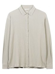 Herrlicher Bluzka "Codi" w kolorze szarobrązowym rozmiar: XL. Brązowe bluzki damskie Herrlicher, xl, bez wzorów, z bawełny, bez kołnierzyka, bez ramiączek. Za 152.99 zł.