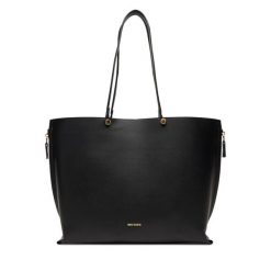 Torebka GINO ROSSI. Czarne shopper bag Gino Rossi, bez wzorów, bez dodatków. Za 349.99 zł.