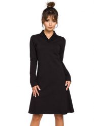 Be Wear Sukienka w kolorze czarnym rozmiar: M. Czarne sukienki damskie Be Wear, bez wzorów, bez ramiączek. Za 153.34 zł.