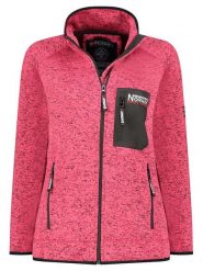 Geographical Norway Kurtka polarowa "Title" w kolorze różowym rozmiar: L. Różowe kurtki damskie Geographical Norway, l, bez wzorów, z polaru, bez kaptura. Za 144.58 zł.