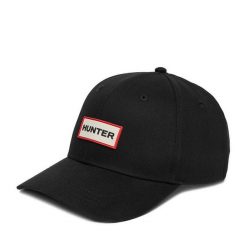 Czapka z daszkiem Hunter. Czarne czapki z daszkiem damskie Hunter, bez wzorów. Za 79.99 zł.