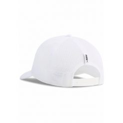 Czapka typu trucker PUMA × HYROX PUMA White. Białe czapki z daszkiem damskie Puma, bez wzorów. Za 119.00 zł.