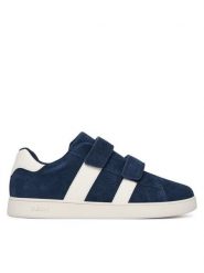 Geox Sneakersy J Eclyper Boy J65LSC 022BC C4211 D Granatowy. Niebieskie buty sportowe chłopięce Geox, ze skóry, bez zapięcia. Za 299.99 zł.