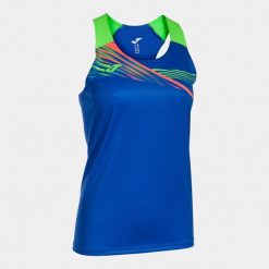 Funkcjonalny T-shirt Joma Elite X dla Kobiet - Oddychający i Lekki. Niebieskie t-shirty damskie Joma, bez wzorów, z elastanu, bez kołnierzyka. W wyprzedaży za 120.45 zł.