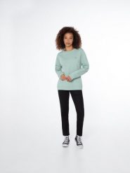 Bluza damska Protest PRTMAHIA sweatshirt. Zielone bluzy damskie Protest, m, bez wzorów, bez kaptura. Za 239.99 zł.
