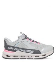 Skechers Sneakersy Vista Lane 303654L/GYPK Szary jasny. Szare buty sportowe dziewczęce Skechers, z materiału, bez zapięcia. Za 269.99 zł.