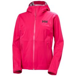 Damska kurtka turystyczna Helly Hansen Momentum 3L. Czerwone kurtki damskie Helly Hansen, l, bez wzorów, bez kaptura. Za 1,056.00 zł.