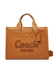 Coach Torebka CAM75 B4T7J Brązowy. Brązowe torebki klasyczne damskie Coach, ze skóry, bez dodatków. Za 1,459.00 zł.