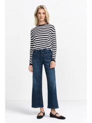 Rich&Royal Sweter w kolorze biało-czarnym rozmiar: L. Białe swetry klasyczne damskie Rich&Royal, l, bez kołnierzyka. Za 276.05 zł.