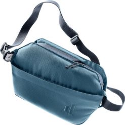 Saszetka nerka deuter Passway. Niebieskie nerki i saszetki damskie Deuter, bez wzorów, z materiału. Za 219.99 zł.