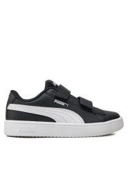 Puma Sneakersy Rickie Classic V Ps 394253 03 Czarny. Czarne buty sportowe chłopięce Puma, ze skóry, bez zapięcia. Za 99.99 zł.