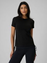 4F T-shirt slim gładki damski - czarny XS. Czarne t-shirty damskie 4F, uniwersalny, bez wzorów, z bawełny, bez kołnierzyka. Za 69.99 zł.