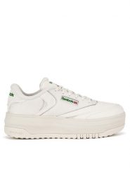 Reebok Sneakersy EO-CLUB C EXTRA 100208011 Biały. Białe buty sportowe dziewczęce Reebok, bez wzorów, ze skóry, bez zapięcia. Za 169.99 zł.