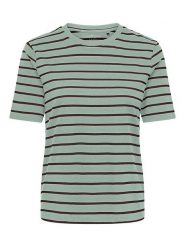 ONLY Koszulka w kolorze zielonym rozmiar: M. Zielone bluzki damskie Only, m, bez wzorów, z bawełny, bez kołnierzyka, bez ramiączek. Za 64.95 zł.