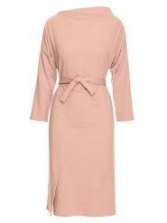 Be Wear Sukienka w kolorze beżowym rozmiar: S. Brązowe sukienki damskie Be Wear, bez wzorów, z tkaniny, bez ramiączek. Za 83.42 zł.