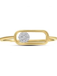 Diamant Vendôme Złoty pierścionek z diamentami rozmiar: 53. Żółte pierścionki damskie Diamant Vendöme, z diamentem, złote. Za 652.99 zł.