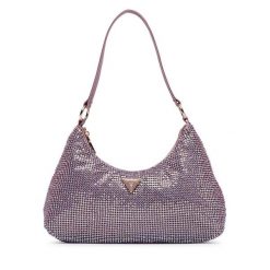 Torebka Guess. Fioletowe torebki klasyczne damskie Guess, bez dodatków. Za 544.99 zł.