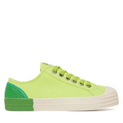 Trampki Novesta. Zielone trampki damskie Novesta, bez wzorów, bez zapięcia. Za 229.99 zł.