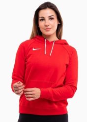Bluza sportowa damska Nike Wmns Park 20 Fleece. Czerwone bluzy damskie Nike, xl, bez wzorów, z bawełny, z kapturem. Za 265.05 zł.