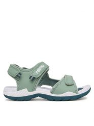 Reima Sandały Ratas 5400087A Zielony. Zielone sandały chłopięce Reima, ze skóry, bez zapięcia. Za 229.99 zł.