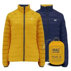 Damska kurtka puchowa Mac In A Sac. Czarne kurtki damskie Mac In A Sac, l, bez wzorów, z materiału, bez kaptura. Za 500.00 zł.