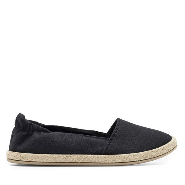 Espadryle JENNY. Czarne espadryle damskie Jenny, bez wzorów, bez obcasa. Za 59.99 zł.