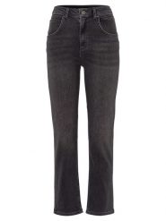 More & More Dżinsy - Slim fit - w kolorze antracytowym rozmiar: 38. Czarne jeansy damskie More & More, z podwyższonym stanem. Za 96.60 zł.