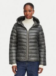 Marella Kurtka przejściowa Oncia 2625486081 Szary ciemny Regular Fit. Szare kurtki damskie Marella, bez wzorów, z syntetyku, bez kaptura. Za 479.99 zł.