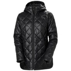 Damska kurtka turystyczna Helly Hansen Bliss Quilt. Czarne kurtki damskie Helly Hansen, bez wzorów, bez kaptura. W wyprzedaży za 775.50 zł.