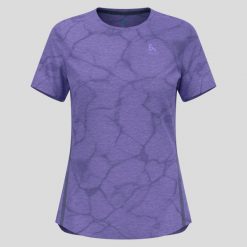Koszulka damska do biegania ODLO Zeroweight Engineered Chill-Tec. Czarne bluzki damskie ODLO, xs, bez wzorów, sportowe, bez kołnierzyka, bez ramiączek. W wyprzedaży za 269.99 zł.