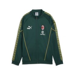 Młodzieżowa kurtka AC Milan KING Anthem PUMA. Zielona kurtki damskie Puma, m, bez wzorów, bez kaptura. Za 339.00 zł.