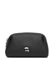 KARL LAGERFELD Kosmetyczka B4W32027 Czarny. Czarne kosmetyczki damskie KARL LAGERFELD, bez wzorów, ze skóry. Za 529.99 zł.