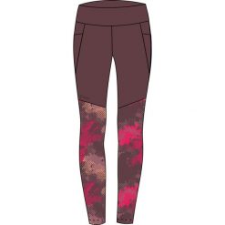 Damskie legginsy fitness Kilpi LIGANO-W. Czerwone legginsy damskie Kilpi, s, bez wzorów. Za 174.18 zł.