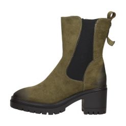 Botki zimowe damskie na obcasie Vinceza 10812 Khaki Zamsz. Brązowe botki damskie VINCEZA, na zimę, z zamszu, bez obcasa, na obcasie, bez zapięcia. Za 219.00 zł.