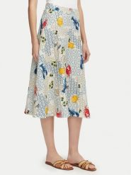 Vero Moda Spódnica Valentina 10351012 Beżowy jasny A-Line Fit. Brązowe spódnice damskie Vero Moda, s, bez wzorów, z syntetyku, midi. Za 229.99 zł.