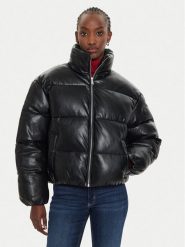 Calvin Klein Jeans Kurtka zimowa J20J224111 Czarny Regular Fit. Czarne kurtki damskie Calvin Klein Jeans, na zimę, m, bez wzorów, z jeansu, bez kaptura. Za 649.99 zł.