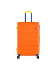 Semi Line Walizka duża T5843-3 Pomarańczowy. Brązowe walizki Semi-line, bez wzorów, z tworzywa sztucznego, duże. Za 289.99 zł.